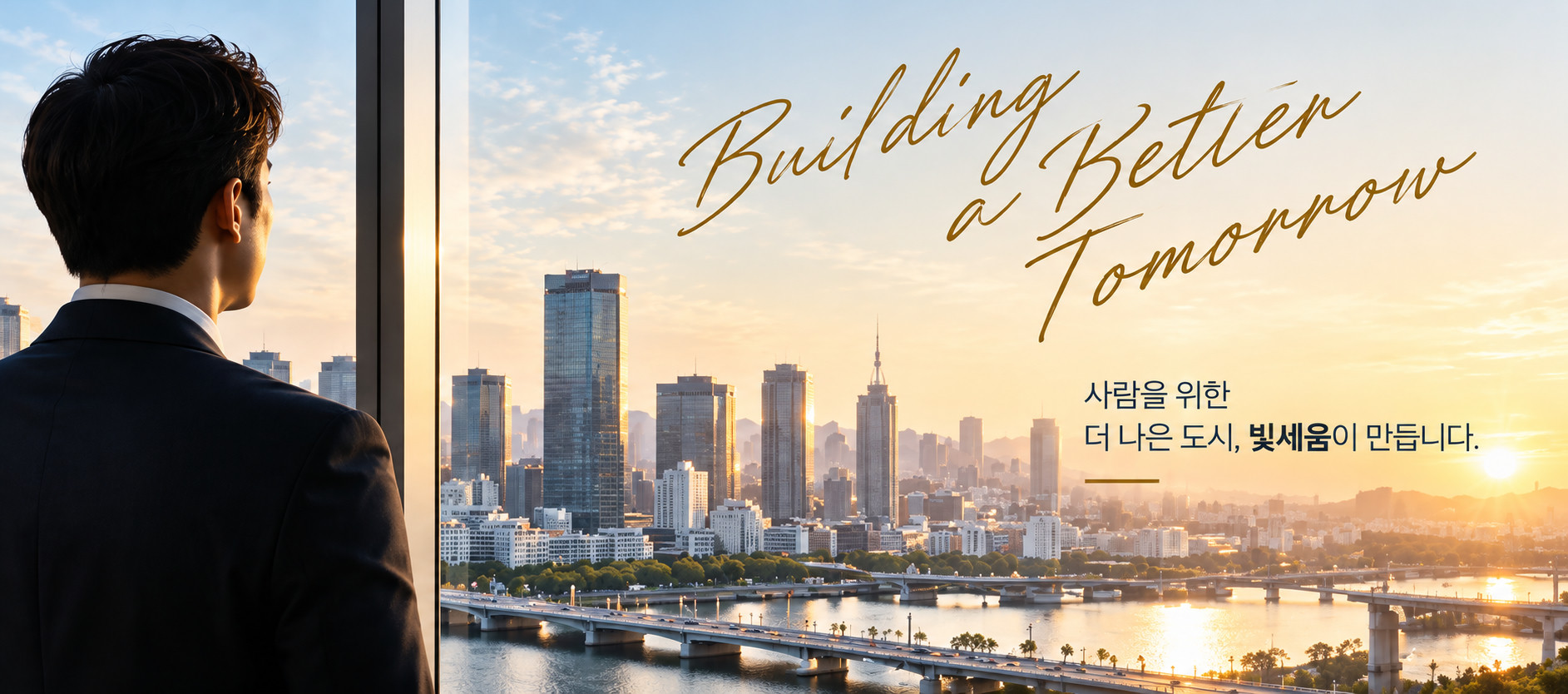 ㈜빛세움 — Building a Better Tomorrow, 사람을 위한 더 나은 도시 빛세움이 만듭니다